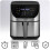Airfryer 8l Berdsen 1700W BD-659 sølv 5