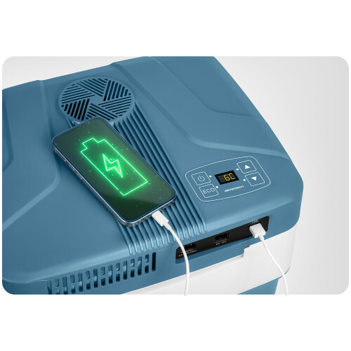 Berdsen Icemax 29 liter ECO mode rejsekøler - blå 1
