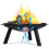 Gartenkamin mit Rost 60 cm Berdsen BD-881 8