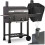 Berdsen BD-891 Holzkohlegrill mit Abdeckung, Schwarz 1