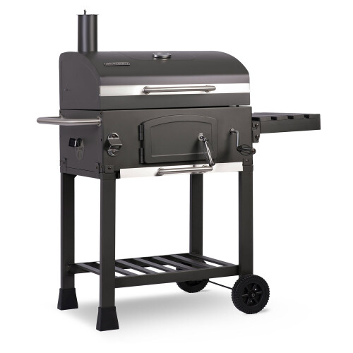 Berdsen BD-891 Holzkohlegrill mit Abdeckung, Schwarz 1