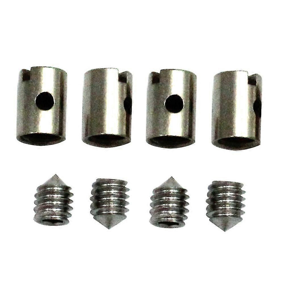 (As Show, One Size) 4 Sets Solderless Cable Nipples 5Mm Throttle Choke 6909775949221