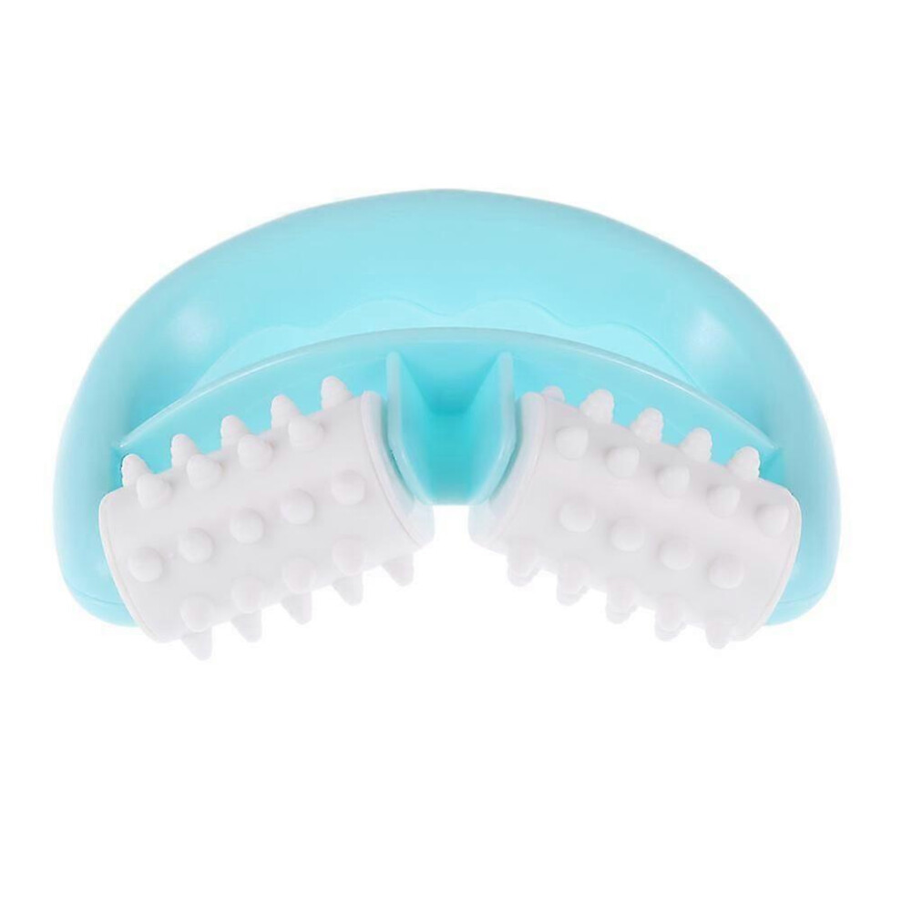(As show, One size) Handheld Full Body Anti Cellulite Massage Cell Roller Massager Wheel Ball