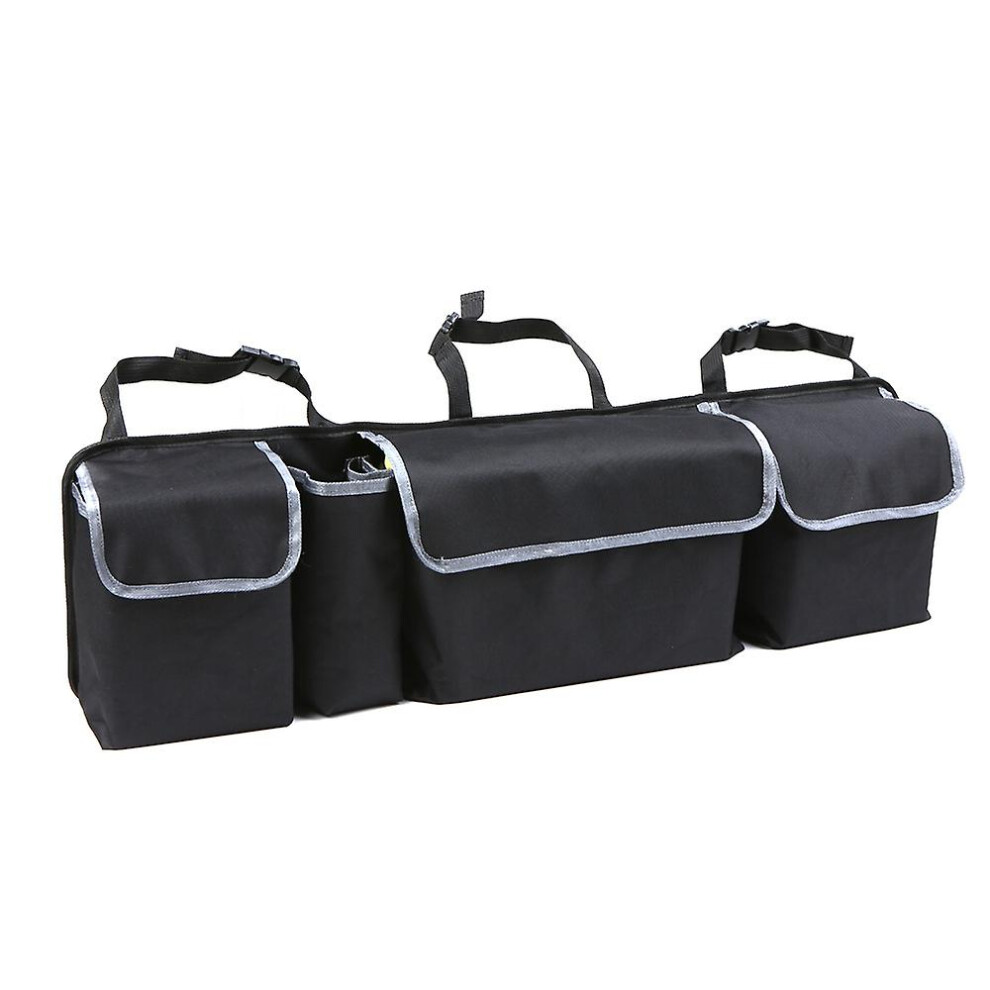 (As Show, One Size) Suv Car Organizer Trunk Backseat Storage Bag Automobile Pouch 6909775533697