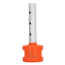 (As show, One size) Diamond Milling Bit Hole Enlarging Trimming Shaping Milling Cutter for Granite Quartz Stone 10mm / 0.39in