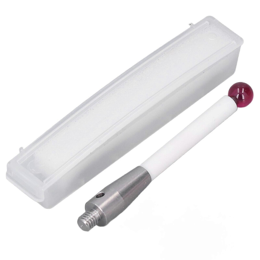 (As Show, One Size) Cmm Probe Stylus Stainless Steel And Ceramic Stem 6Mm Ball Cmm Touch Probe Tool With M4 Thread 6909775964576