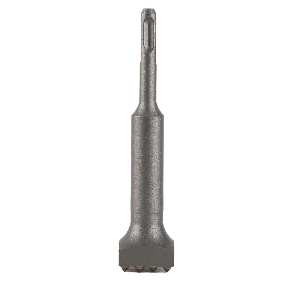 (As Show, One Size) Square Head Bushing Bit 40Cr Steel Electric Flower Hammer Point Groove Chisel For Concrete 6909775964828