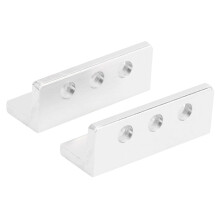 (As show, One size) 1 Pair 3 Hole L Beam Channel 310300030032 Robotic Part Accessory 12 X 12 X 32mm