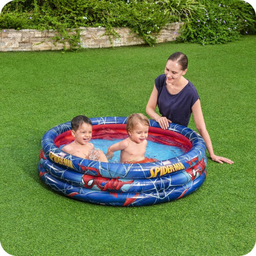 Piscine gonflable 122 x 30 cm Spiderman Bestway 98018 2