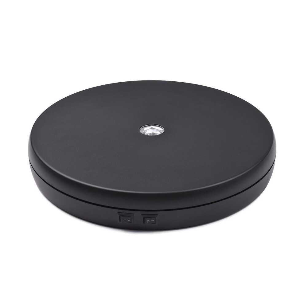 (As Show, One Size) Electric Motorized Photography Turntable 360 Degree Rotatable Display With Led For Product Sho Light 6909775545577