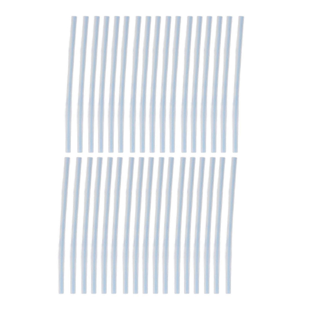 (As Show, One Size) 34Pcs Hot Melt Glue Stick High Viscosity Eva Clear Bar 11X300mm Set Kit For Toy Equipment 6909775965115
