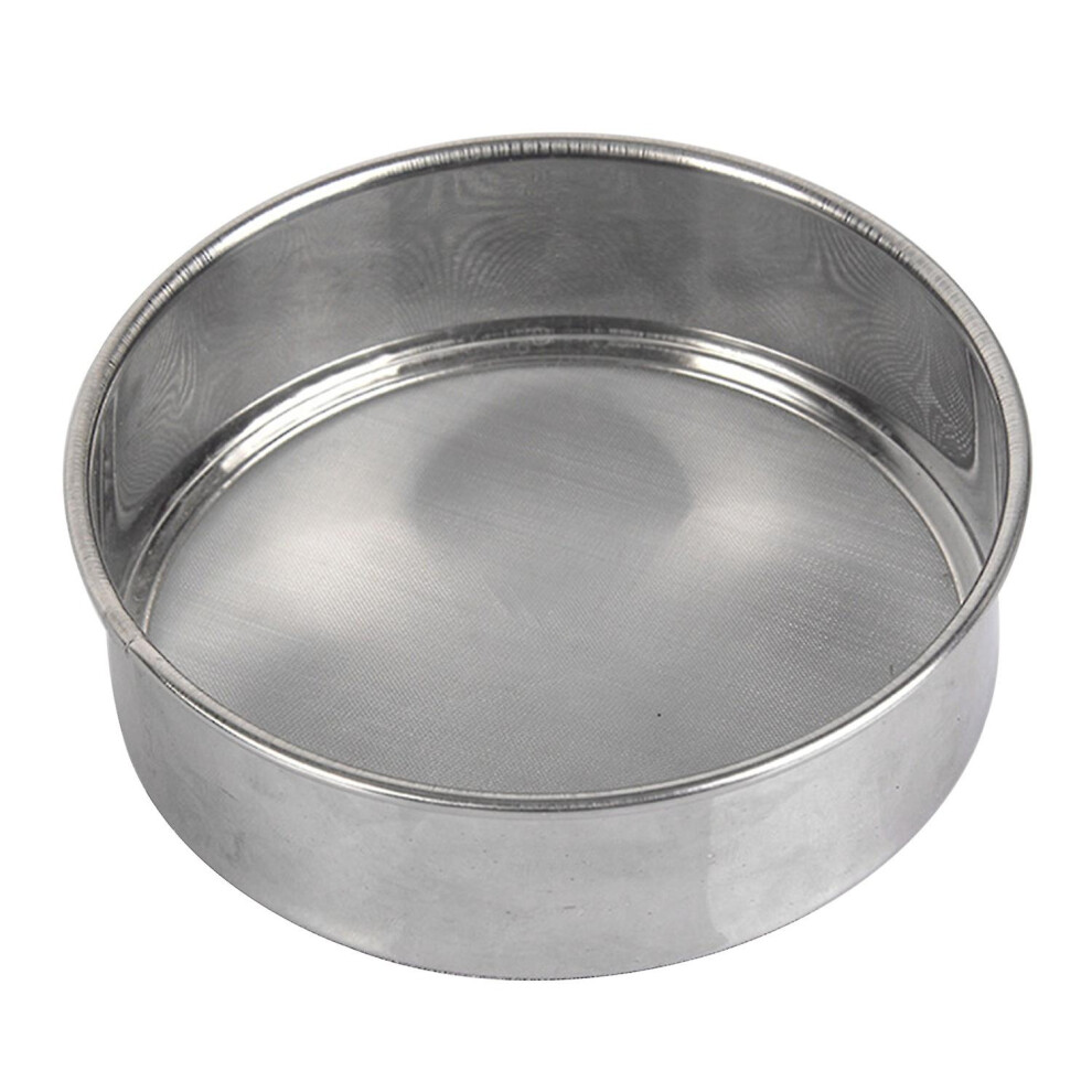 (As show, One size) Family DIY Baking Mould / Cake Mould Ultrafine Stainless Steel Flour Sifter 15CM-40Mesh-image-OPC-PH9RZHN-NEW