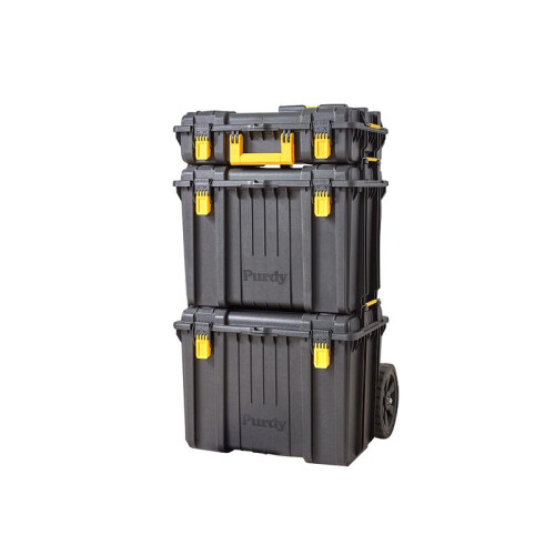 Purdy Purdy 14S250100 Painters Decorators Storage Box On Wheels Paint Rollers Brushes