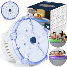 Lámpara LED SPA 7 colores Bestway 60303