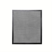 Grillmatte, geeignet für Grillen im Freien, Teilchenraucher, Gas, Holzkohlegrill, wiederverwendbar, leicht zu reinigen, 15,75 x 13 Zoll