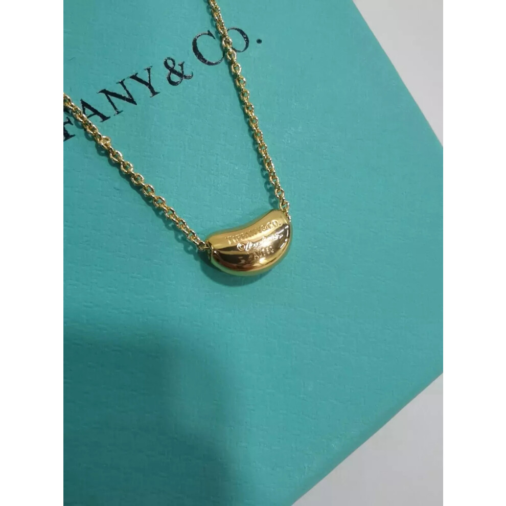 TIFFANY&Co. Gold Bean necklace