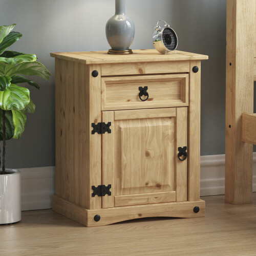 Vida Designs Corona 3 Piece Bedroom Furniture Set Solid Pine 1