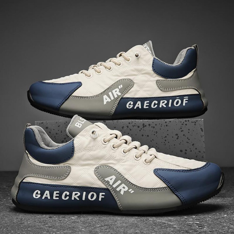 (beige, 40) Men Shoes Sneakers Mens Casual Shoes Leisure Luxury Men Walking Shoes Trend Hiking Shoes For Men Running Shoes Male Footwear