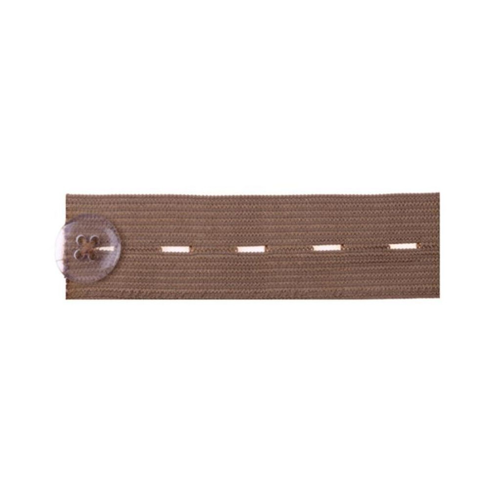 (brown, 5PCS) 1/3/5Pcs Jeans Waist Extension Buckle Unisex Waistband Button Pant Elastic Extender Button Waist Belt Adjustable Extension Buckle