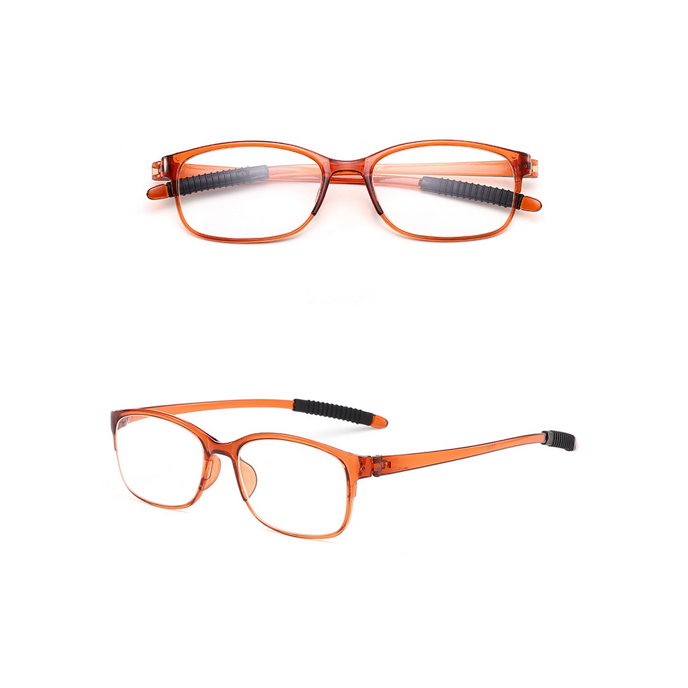 (+2.00, Brown) TR90 Reading Glasses Featherweight Bendable Durable Material Super Flexible-image-OPC-PH9S7YB-NEW