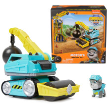 Rubble & Crew Motors Demolacn auto s akcnou fig rkou a pohybliv mi stavebn mi hrackami Detsk hracky pre deti od 3 rokov