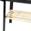 KCT KCT Open Top BBQ Grill Trolley Garden Barbecue Steel Charcoal Cooking Outdoor Party Oven 6