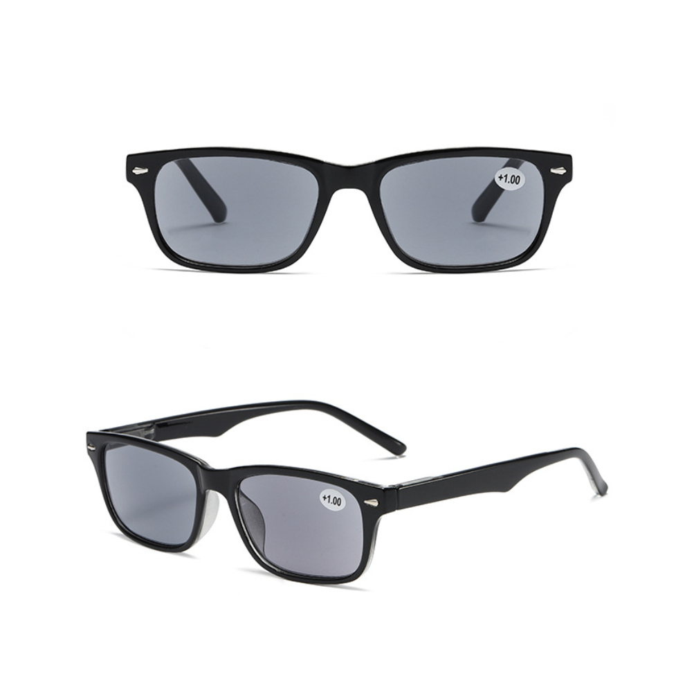 Black (+1.50, ) Tinted Sunglasses Plastic Reading Glasses Shade +1.0 +2.0 +3.0 +1.5 +2.5 +3.5 +4.0