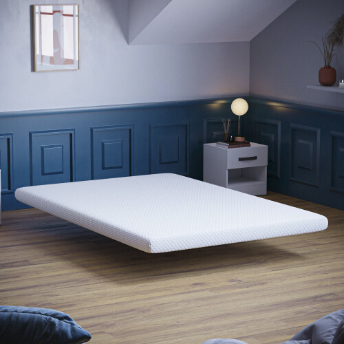 Vida Designs (Double) Value 4" Foam Mattress for Single/Double Bed