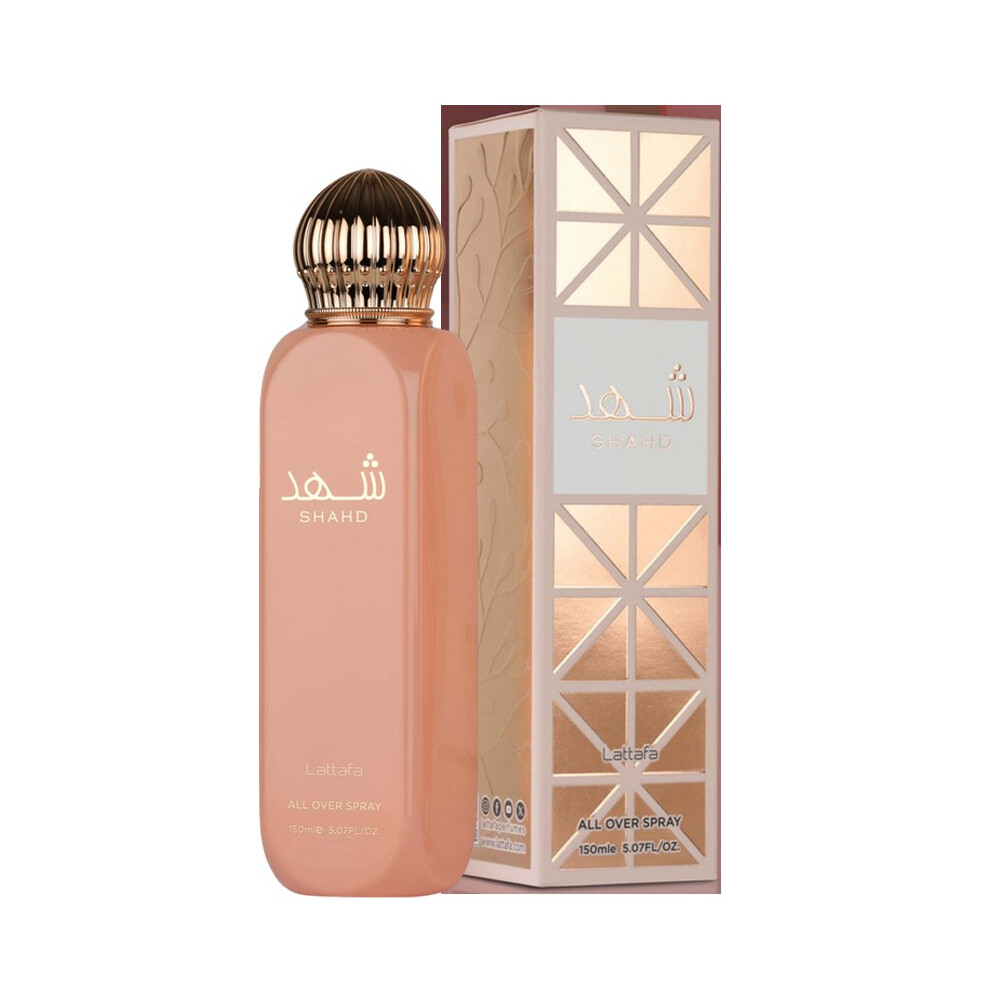 Shahd 150ml All Over Spray Lattafa