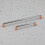 (320mm Handle) Copper Chrome Industrial Kitchen Handle Pipe Bar 12