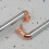 (320mm Handle) Copper Chrome Industrial Kitchen Handle Pipe Bar 16