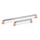 (320mm Handle) Copper Chrome Industrial Kitchen Handle Pipe Bar 10