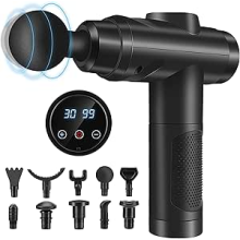 Massage Gun Deep Tissue, Muscle Percussion Massager with 30 Speeds