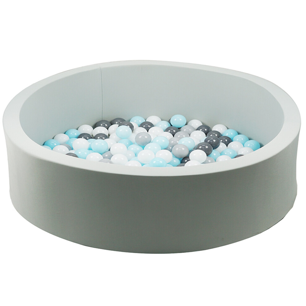 Pool Ball Pit with 200 Balls Soft Foam Toddler Baby Kids Girls Boys