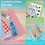 3 Pack Cutting Mats,Reusable Adhesive Cutting Mat Accessories 4