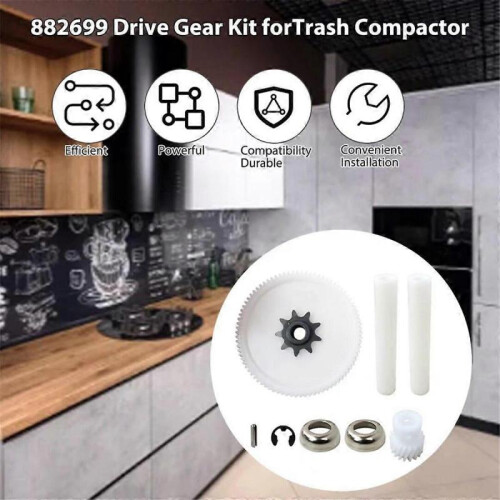 882699 Drive Gear Kit, Trash Compactor Drive Gear Kit 2