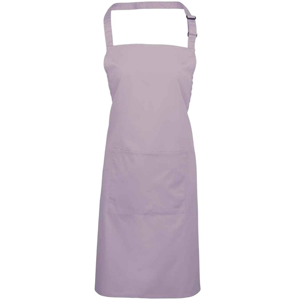 Premier Unisex Lilac (One ) Adult Colours Pocket Full Apron Size 35