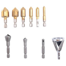 Chamfering Tool for Chamfering Machine with 90-Degree Inclined Hole is Combined and Sleeved with Ch