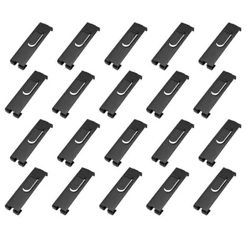 20Pcs Grid Hooks for Wall, Grid Wall Picture Hooks Gridwall Hooks Hangers Display Panels Slat Wall 2