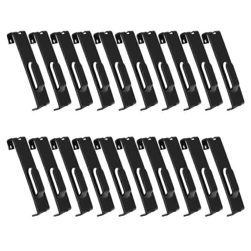 20Pcs Grid Hooks for Wall, Grid Wall Picture Hooks Gridwall Hooks Hangers Display Panels Slat Wall 1