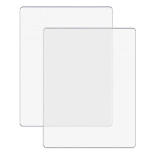 2pcs Standard Cutting Mats for Die Cutting Machine,Polycarbonate Plastic Cutting Board,Cutting Mat