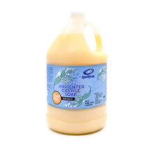 LandLSoap Ziegenmilch, parfmfreie reine Kastilien-Seifenflssigkeit fr Gesichts-, Hand- und Krperwsche vegan, gentechnikfrei, hergestellt in de