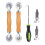 Screen Roller Tool,Screen Spline Tool,Spline Roller,3-In-1 Screen Door Repair Kit for Installing Do 1