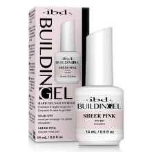 IBD Building Gel Hard Gel Nail Extension Sheer Pink 0,5 oz