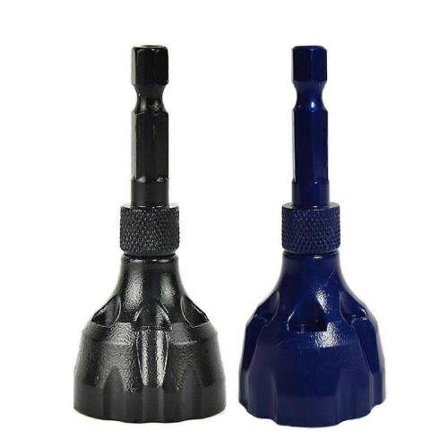2Pc Deburring External Chamfer Tool,Bolt Thread Repair with Quick Release Shank Fits, for Repairing