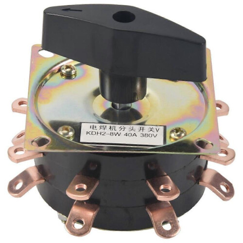 Welde Switch KDH-40 / 2-8 Contactor 8 Bit 2 Phase 16 Pin 40A Welding Machine Switch Rotary Switch C