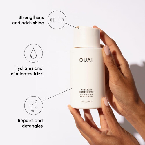 OUAI Σετ Σαμπουάν και Conditioner για Παχιά Μαλλιά - Χωρίς Θειικά Άλατα 2