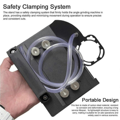 100-Type Angle Grinder Stand Universal Chamfering Tool Portable 45 Tile Chamferer for Tile Stone W 2