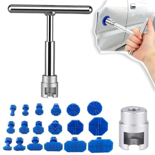 Car Dent Puller Tools Dent Mechanical Sheet Metal Slide Suction Cup Complete Kit for Automotive Bod 2