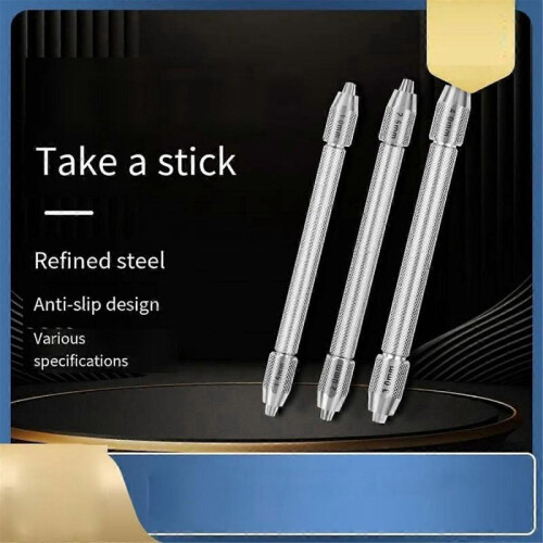 Double Tip Pins Tools Double-Headed Non-Slip Precision Steel Pick with Double-Headed Lock Mouth Wat 1